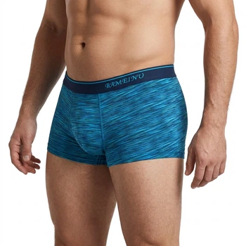 Мужские трусы BaMeiNu BP-5062 3XL боксеры зеленый меланж