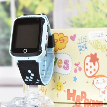 Детские смарт часы телефон с камерой и прослушкой Smart Baby Watch Q529. Умные часы для детей с GPS.