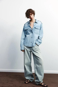 Джинсова сорочка Zara 8197/060 L