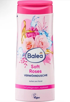 Гель для душу з ніжним ароматом троянди та олією жожоба Balea Soft Roses 300 мл