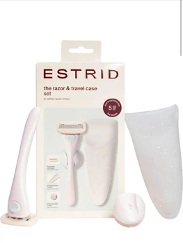 Бритва жіноча Estrid The Razor & Travel Case Set Pearl в дорожньому наборі