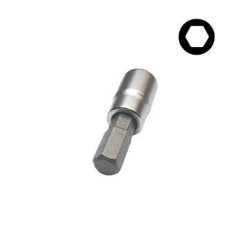 Бита 6-ти гранная Toptul в головке под 1/4" HEX 3