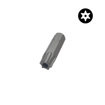 Біта 6-ти гранна Toptul 1/4" з отвором ТОRX T30