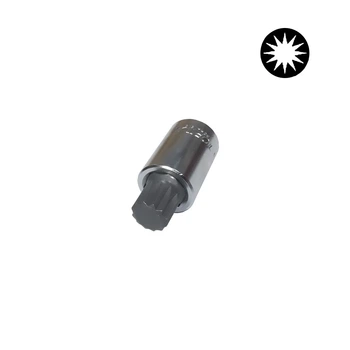 Біта 6-ти гранна Toptul в голівці під 1/2" Spline M14