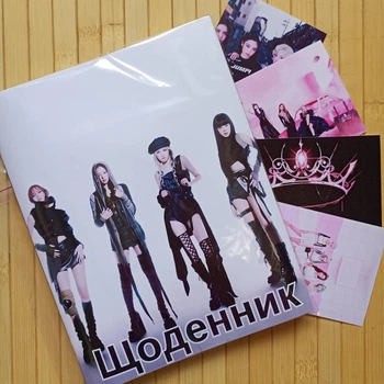 Дневник Black Pink Блэк Пинк 24637