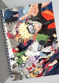 Скетчбук Наруто Naruto 30 листов А5 на пружине 19007