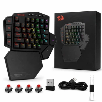 Бездротова ігрова клавіатура Redragon Red Switch RGB, 2.4 GHz