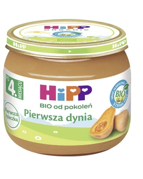 Дитяче овочеве пюре HiPP BIO Перший гарбуз від 4 місяців 125 г