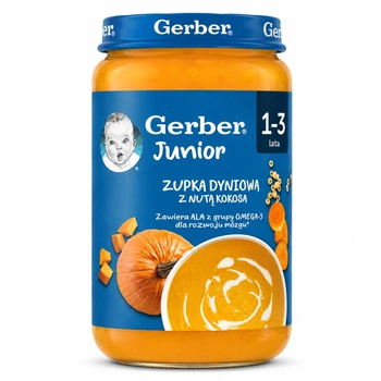 Gerber Junior гарбузовий суп з кокосом для дітей 1–3 роки
