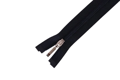 Zipper Спіральна блискавка, темно-синя, 65 см, 1 бігунок