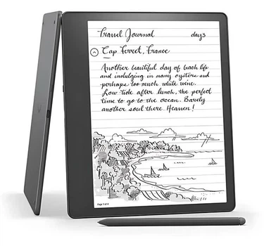 Электронная книга Amazon Kindle Scribe 2nd Gen 64 GB 2024 Черный со стилусом и чехлом (KindleScribe2Gen64)