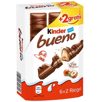 Батончик шоколадный Kinder Bueno 172 г