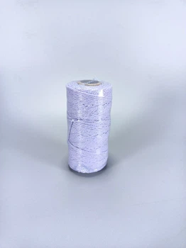 Бечевка декоративная 2мм х 100м 80г сиреневая Фиолетовый Unison (D02901 -Lilac)