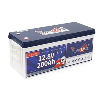 Аккумуляторная батарея Timeusb LiFePO4 12.8V 200Ah Plus 2560Wh BMS 200A