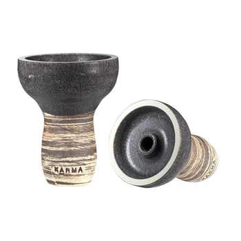 Чаша до кальяна Karma ( Карма ) Glaze Phunnel Graphite