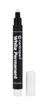Маркер CENTROPEN Permanent White 2,5 мм белый (8586 белый)