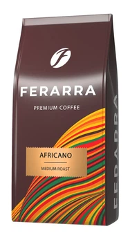 Кава в зернах Ferarra Africano 1 кг (коричнева упаковка)