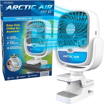 Акумуляторний вентилятор Arctic Cool Clamp з прищіпкою та USB-зарядкою
