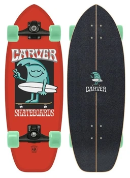 Carver 28" Purple Haze Surfskate серфскейт C5 (Carver 28" Wavy Davy Mini Surfskate серфскейт C5)
