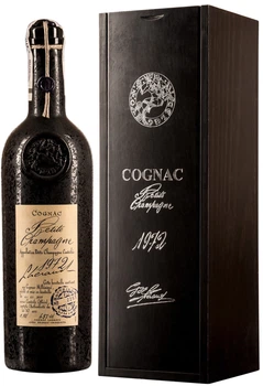 Коньяк Lheraud Petite Champagne 1972 0.7 л у подарунковій упаковці 46% (3558270000420)