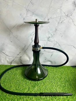 Кальян ATMOS Wood Brown, 49 см, нержавеющая сталь, дерево и стекло 5264162