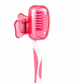Защитный колпачок для насадки зубной щетки pink
