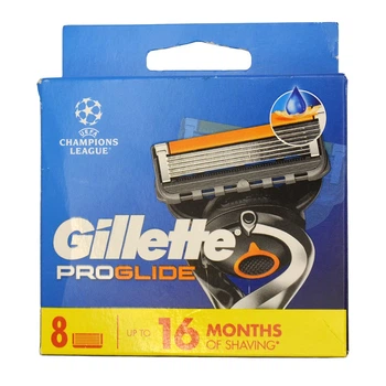 Картрідж для гоління Gillette Фюжон 5 лезійний 8шт Проглайд