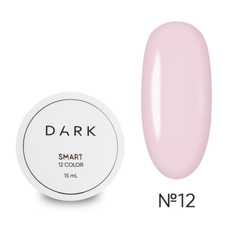 Гель моделирующий DARK Smart Builder Gel №12 розовый 15 мл
