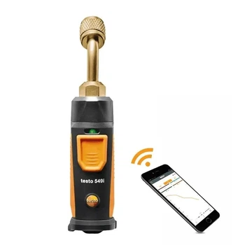 Беспроводной цифровой манометр Testo 549i с Bluetooth для систем кондиционирования и холодильного оборудования