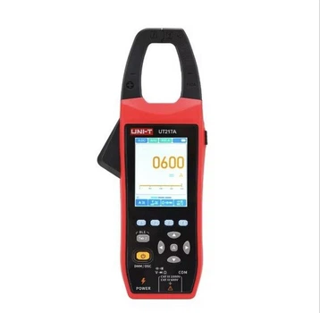 Токоизмерительные клещи-осциллоскоп Uni-T UT217A (AC/DC, 600 A, True RMS, Bluetooth)