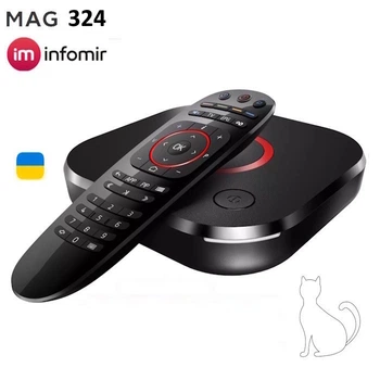 ТV-приставка MAG 324 INFOMIR | IPTV OTT на Linux Stalker Portal, Ministra