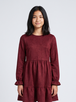 Платье для девочки подростка 158 Бордовый STREET FASHION (753143-158)