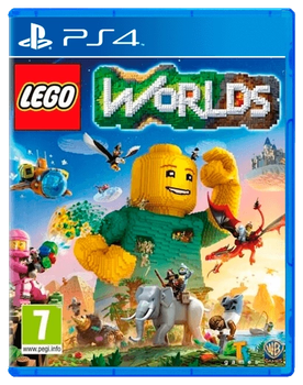 Игра Lego Worlds для PS4 (Blu-ray диск) RUS Б/У