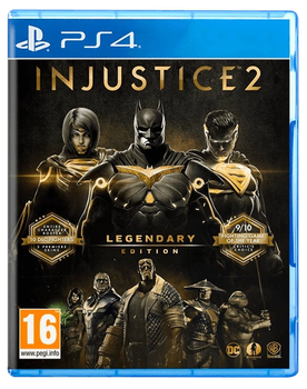 Игра Injustice 2 Legendary Edition для PS4 (Blu-ray диск) SUB Б/У