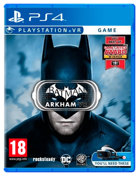 Игра Batman: Arkham VR для PS4 (Blu-ray диск) ENG Б/У