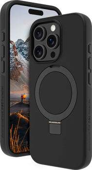 Чохол для смартфона Dbramante1928 Iceland Ultra D3O MagSafe Kickstand для Apple iPhone 16 Pro Max Black (IUK7BL006300)