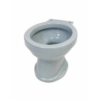 Дачный унитаз напольный Vivia D-grey 46,5 × 37 × 35 см без сидения Серый