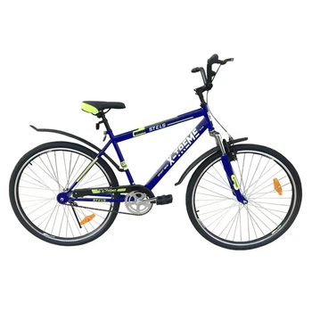 Велосипед міський X-Treme STELS 2803MS на 28" колеса зі сталевою рамою, синьо-жовтий