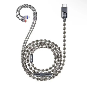 Знімний Кабель FiiO LS-TC2, Hi-Fi кабель для навушників із вбудованим цифровим декодуванням аудіо