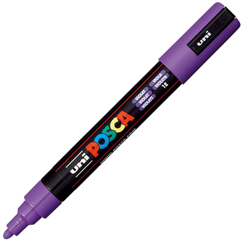 Маркер акриловий Uni Posca PC-5M 1,8-2,5 мм фіолетовий (PC5M48)