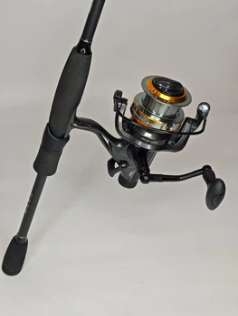 Котушка безінерційна для спінінгової та коропової рибалкі CARP JY 4000 6+1BB з байтранером, металева шпуля.