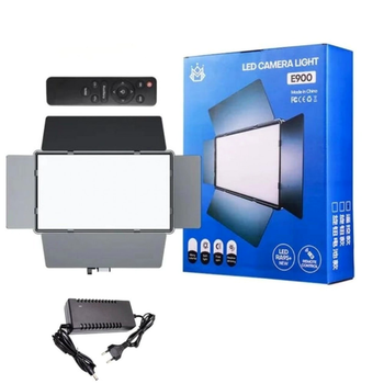 Лампа відеосвітло LED E900 100W 30x17 см 3000K-6500K з пультом для студійного обладнання