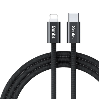 Кабель USB C to Lightning 2 метри для заряджання та синхронізації Benks D46