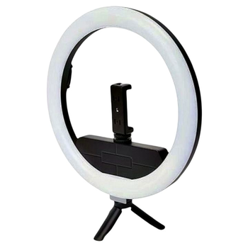 Кільцева LED-лампа 10 Вт 30 см з USB шнуром 200 см затемнення 5500 K BD-300D для фотостудії