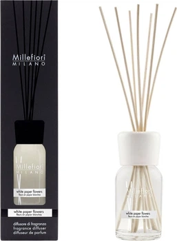 Dyfuzor zapachowy Millefiori Milano White Paper Flowers 250 ml (8051938697352)