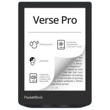 Электронная книга Pocketbook 634 Verse Pro, Azure (PB634-A-CIS)