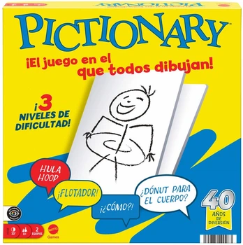 Настільна гра Mattel Pictionary - іспанська версія (194735290963)