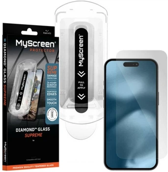 Szklo hartowane MyScreen Diamond Glass Supreme na smartfon Apple iPhone 16 Pro (5908031052027)