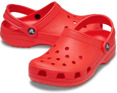 Дитячі крокси для дівчинки Crocs Classic Starfish Red (22/23, червоний)