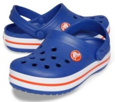 Дитячі крокси для хлопчика Crocs Crocband Clog K Blue (25/26, синій)